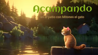 SOBREVIVIENDO acampando en el patio 🏕🐱 [upl. by Egidio]