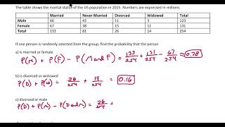 Empirical Probability with Or Events [upl. by Wellington]