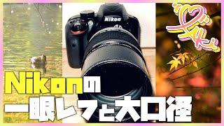 Nikonのプロ用レンズとエントリー向け一眼レフカメラの組み合わせ  オールドレンズ  FUJIFILM  ニコン [upl. by Dan]