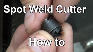 Spot Weld Cutter HowTo WoodWard Fab Tools [upl. by Aihpled909]