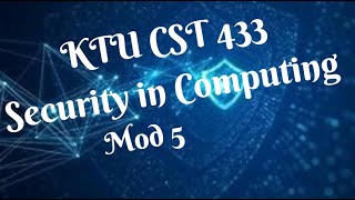 ImportantAvoid Guessable PasswordsDDoS AttacksKTU CST 433 Security in Computing S7CSMod 5 Part 5 [upl. by Refinnaej]