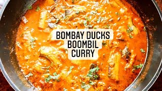 Bombay Ducks  Boombil Curry  Spicy Tangy Flavoured Fish Curry [upl. by Olinad]