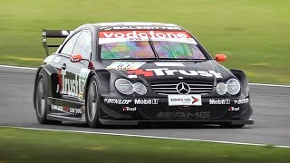 2002 MercedesBenz CLK DTM C209 Sound Accelerations amp Fly Bys [upl. by Gaskin]