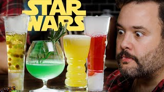 Star Wars Galaxys Edge Drinks Recreated  How to Drink [upl. by Adolf]