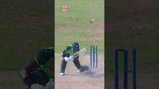 Malinga bowling  flying bails  😍  GT20 Canada  Montreal Tigers [upl. by Arotahs]