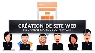 Création de site web  les grandes étapes de votre projet [upl. by Acirat690]