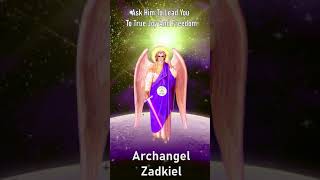 Archangel Zadkiel  Allow Him to Lead You To True Joy and Freedom ☯176 shorts [upl. by Orlina]