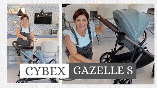 2024 Cybex Gazelle S Stroller REVIEW  Single Double Does it ALL [upl. by Rapsac]