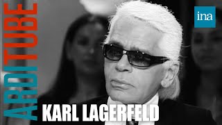 Karl Lagerfeld révèle son régime alimentaire chez Thierry Ardisson  INA Arditube [upl. by Aynom]