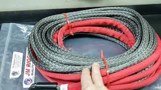 Cable Sintético Malacate Warn 8274 Synthetic Winch Rope Warn 8274 Parte 1 [upl. by Ehc]