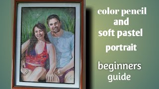 soft pastel and color pencil portrait beginners guide [upl. by Kimitri962]