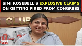 Kerala Congress Expels ExAICC Member Simi Rosebell Over Casting Couch Allegations  Top News [upl. by Salaidh]