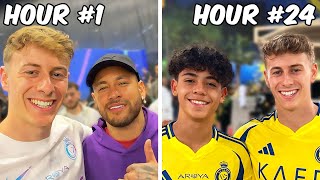 I Met Neymar and Ronaldo Jr in 24 Hours [upl. by Melville]