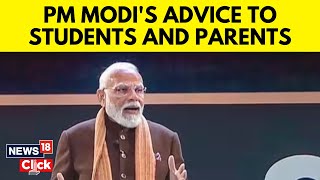 Pariksha Pe Charcha  PM Modi Talks Exams Stress And Competition With Students And Parents  N18V [upl. by Siladnerb]