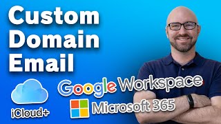 Custom Email  Apple iCloud vs Google Workspace vs Microsoft 365 [upl. by Carolann367]