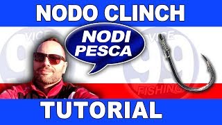 NODO CLINCH  TUTORIAL NODI DA PESCA [upl. by Annodal]