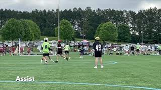 Blakes Souza 2029 Lacrosse Highlights 2324 [upl. by Firahs]