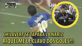 El día que Riquelme le cerro la boca a Chilavert con 2 goles 2000 Resubido [upl. by Swords]