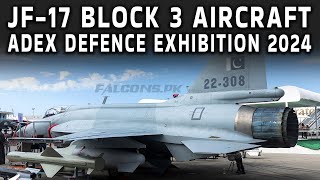 PAF JF17 Block 3 Multirole fighters in Azerbaijan for ADEX Defence Exhibition 2024 [upl. by Harrat]