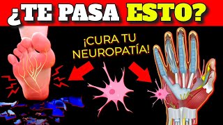 VITAMINAS para SANAR la NEUROPATÍA y LOS NERVIOS DAÑADOS DOLOR PIES y MANOS [upl. by Lusar158]