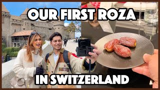 Our first Roza in Switzerland🗻❤️  Nagma Mirajkar [upl. by Effie]