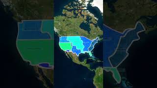 Why are western states bigger in the USA shorts [upl. by Romelle]