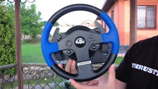 Самый БЮДЖЕТНЫЙ игровой руль с 1080 градусами Обзор Thrustmaster T150 [upl. by Alain]