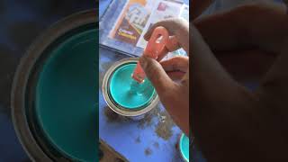 Oil paint baking processmixing coloursatisfying youtube viralshort bollywood movie [upl. by Akinad870]