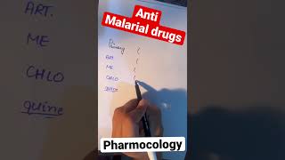 ANTI PROTOZOALANTIMALARIALDRUGSPHARMACOLOGYHINDIMENEMONICS easy way pharmacology [upl. by Gebelein]