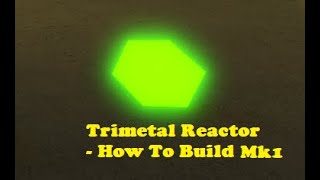 Factory Simulator Roblox  How to build  Tier 5 Compressed  Trimetal Reactor Mk1 [upl. by Johathan]