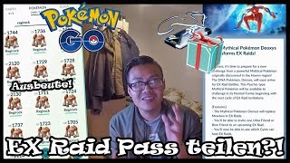 EX Raid Pässe teilen mein letzter REGIROCK Regirock Ausbeute amp Fazit Pokemon Go [upl. by Petigny517]