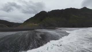 HIGH SURF ON SOURTHERN OREGON COAST [upl. by Attiuqaj997]