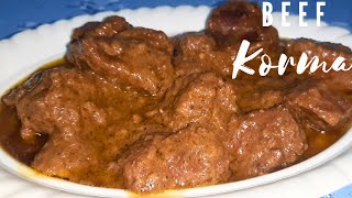 How to make beef korma  Beef korma recipe  Beef korma [upl. by Simonsen125]