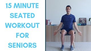 Completely Seated Workout For Seniors 15 Minutes  More Life Health [upl. by Akedijn89]