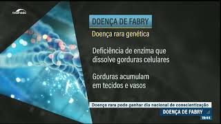 Conscientização sobre doença de Fabry movimenta senadores [upl. by Inglebert]