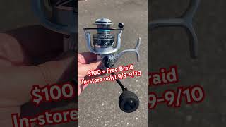 Van StaalPenn Promo Weekend 100 Penn Battle III DX 3000 or 4000 Spinning Reel [upl. by Nalro]