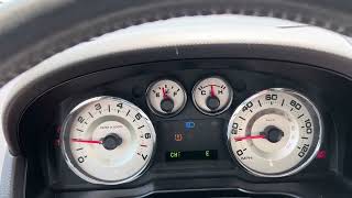 2007 Ford Edge Intermittent Indicators on All Dash Lights on and Check Break System Alert [upl. by Winzler]