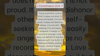 ♱ 1 Corinthians 1347 NIV ♱ [upl. by Jenelle957]