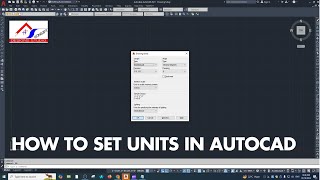 How to set units in AutoCAD  KDS [upl. by Aznofla956]