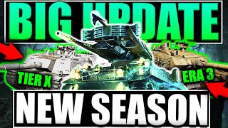 BRAND NEW SEASON UPDATE World of Tanks Console NEWS [upl. by Nol]