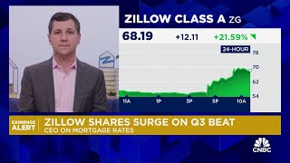 Zillow Group CEO on earnings Were outgrowing the category despite the challenging housing market [upl. by Fernald]