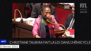 Quand Christiane Taubira faisait le show à lAssemblée nationale  RTL  RTL [upl. by Isabeau]