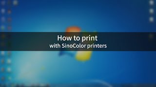 How to Rip and Print with SinoColor printer Maintop Rip [upl. by Akimahc165]