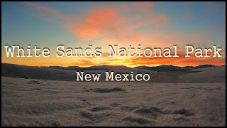 White sands National Park  New Mexico [upl. by Haliek845]