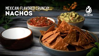 Nachos  How to make Nachos  Easy Nachos Recipe  Mexican Food  Cookd [upl. by Narcissus70]