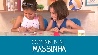 Como fazer comidinha de massinha [upl. by Llertnor]