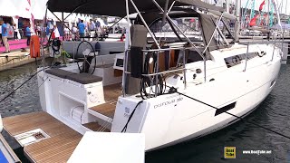 2022 Dufour 390 Sailing Yacht  Walkaround Tour  2021 Cannes Yachting Festival [upl. by Whyte]