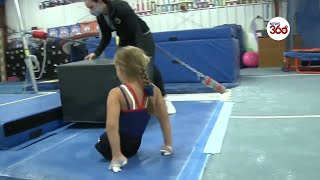 8yearold gymnast born without legs scores perfect 10  Disability is no obstacle  News 360 Tv [upl. by Ilatan]