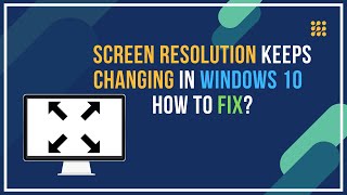 How to Fix Screen Resolution Problem in Windows 1110 8 7 [upl. by Carpet504]