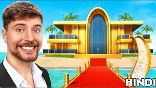 1 vs 250000 Vacation  HINDI Dubbed Original creator ‪MrBeast‬​ [upl. by Mcroberts]